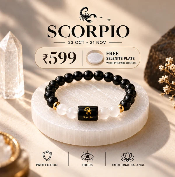 Scorpio/ Vrishchik Rashi Zodiac (Financial Success + Focus) | ₹699